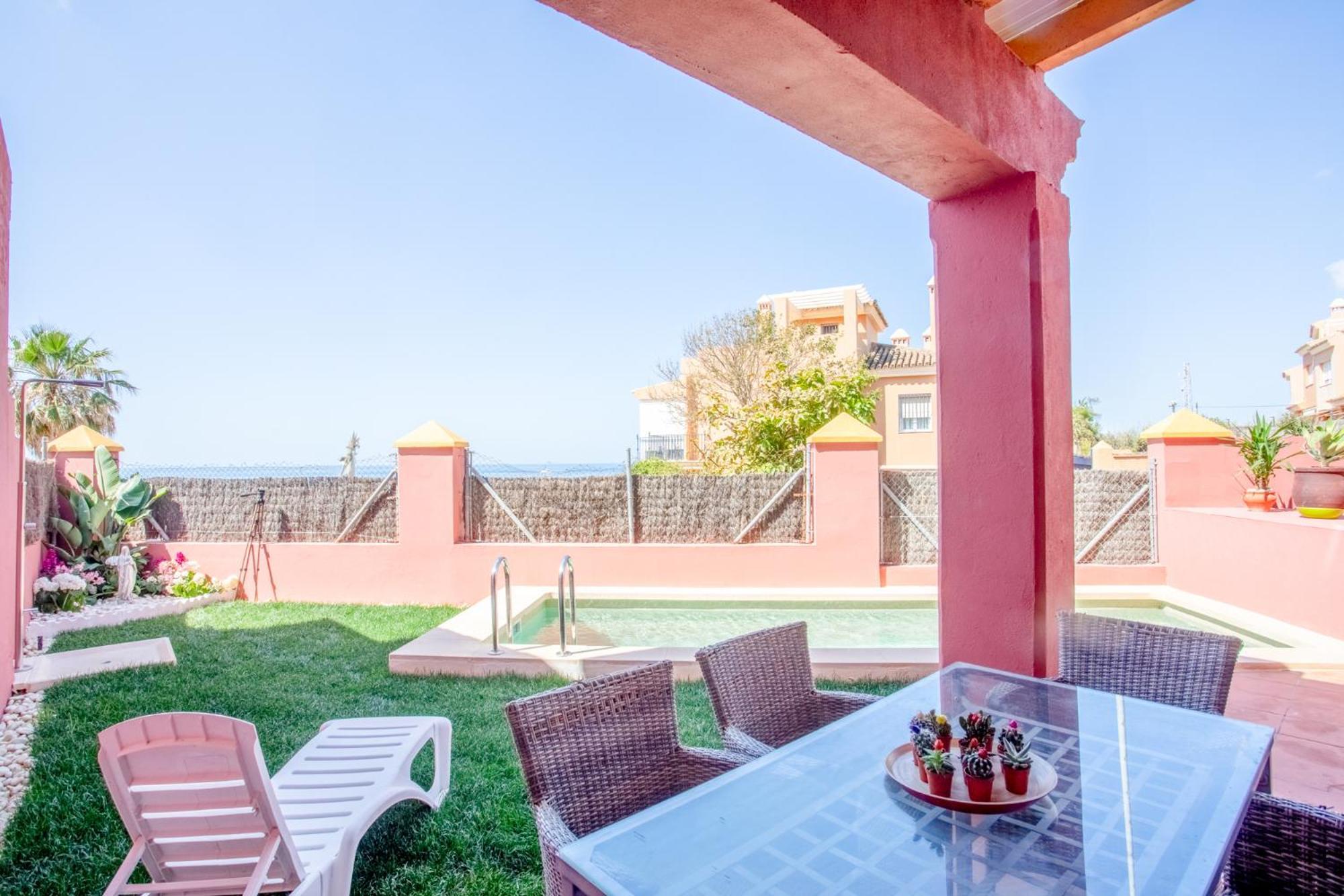 Wehostcostaluz-Maison Zen Au Bord De Mer Villa เอลปูแอร์โต เด ซานตามาริอา ภายนอก รูปภาพ